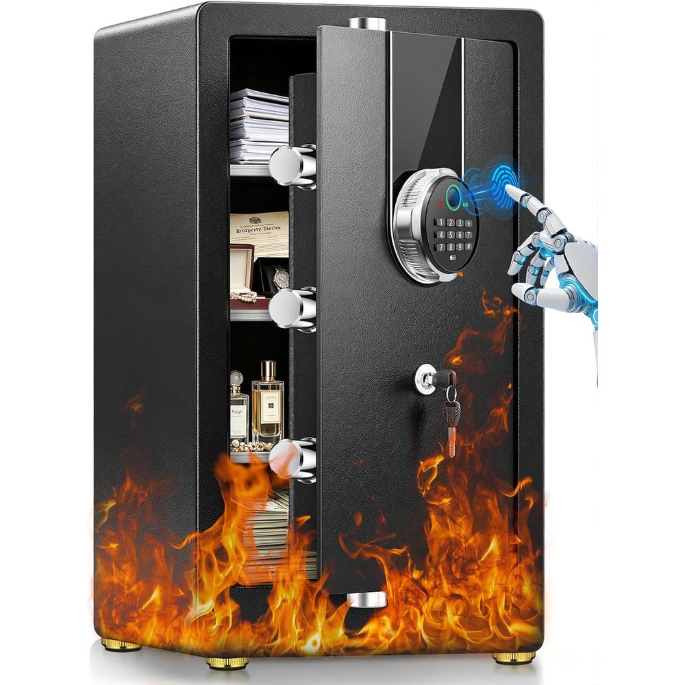 Fire Safe Document - Büyük Biyometrik Kasa, 35 Dakika 1700