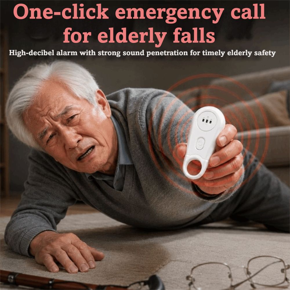 Personal Alarm Keychain - Taşınabilir Kişisel Güvenlik Alarmı Yüksek Sesli