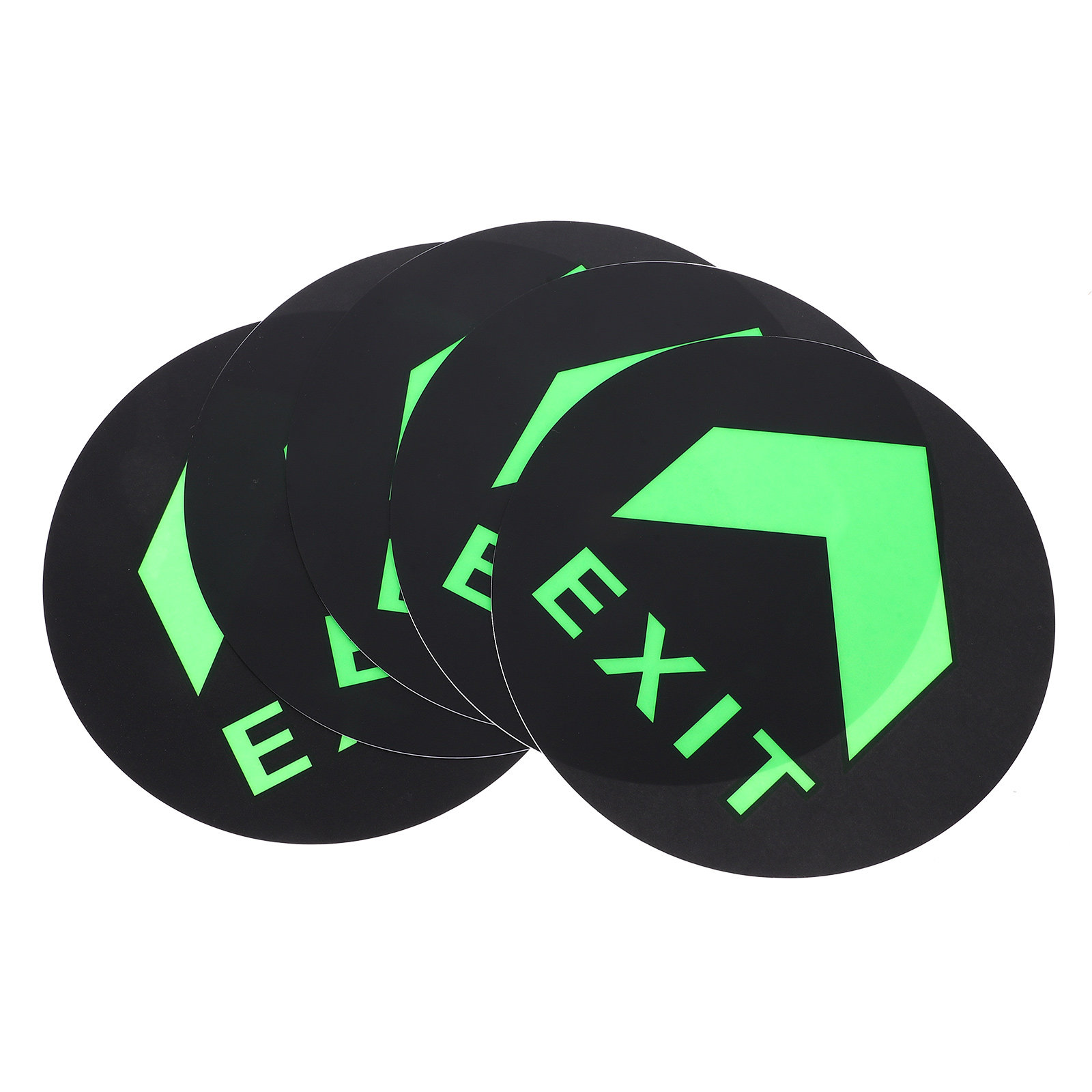 Emergency Exit Sign - 5 Adet Işıklı Güvenlik Çıkış İşareti