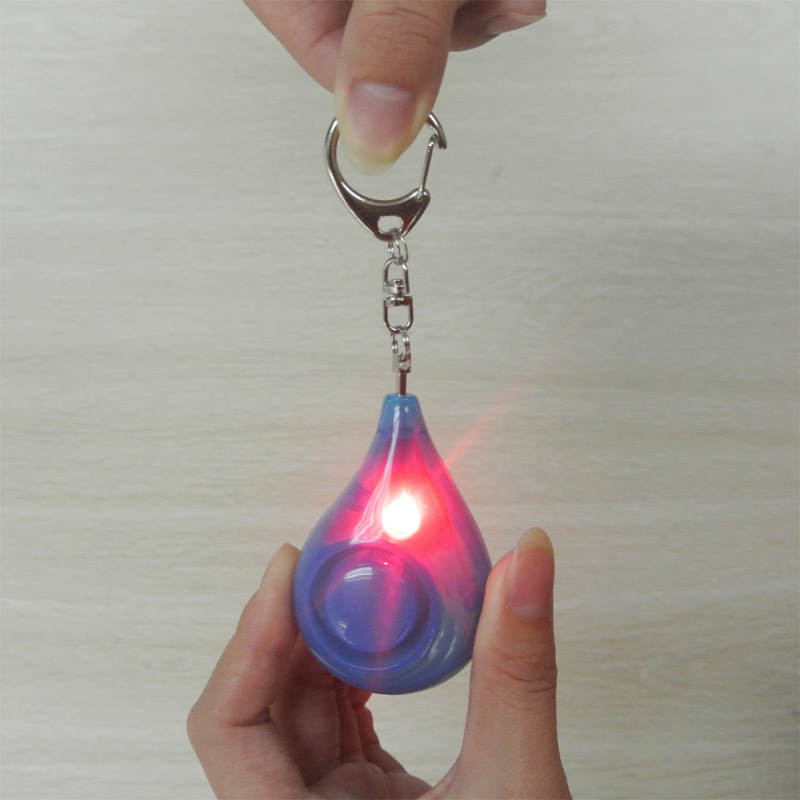 Personal Alarm Keychain - Su Damlası Tipi Kadın Hırsızlık Önleyici