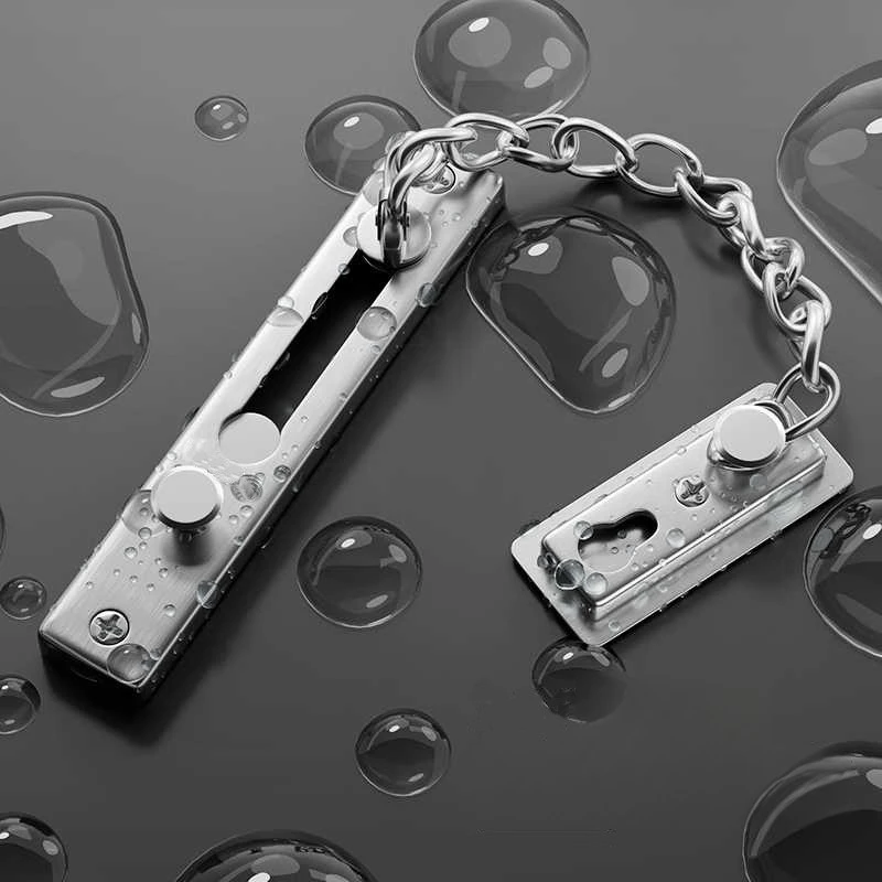 Security Chain Door - Delme Gerektirmeyen Paslanmaz Çelik Güvenlik Kapı
