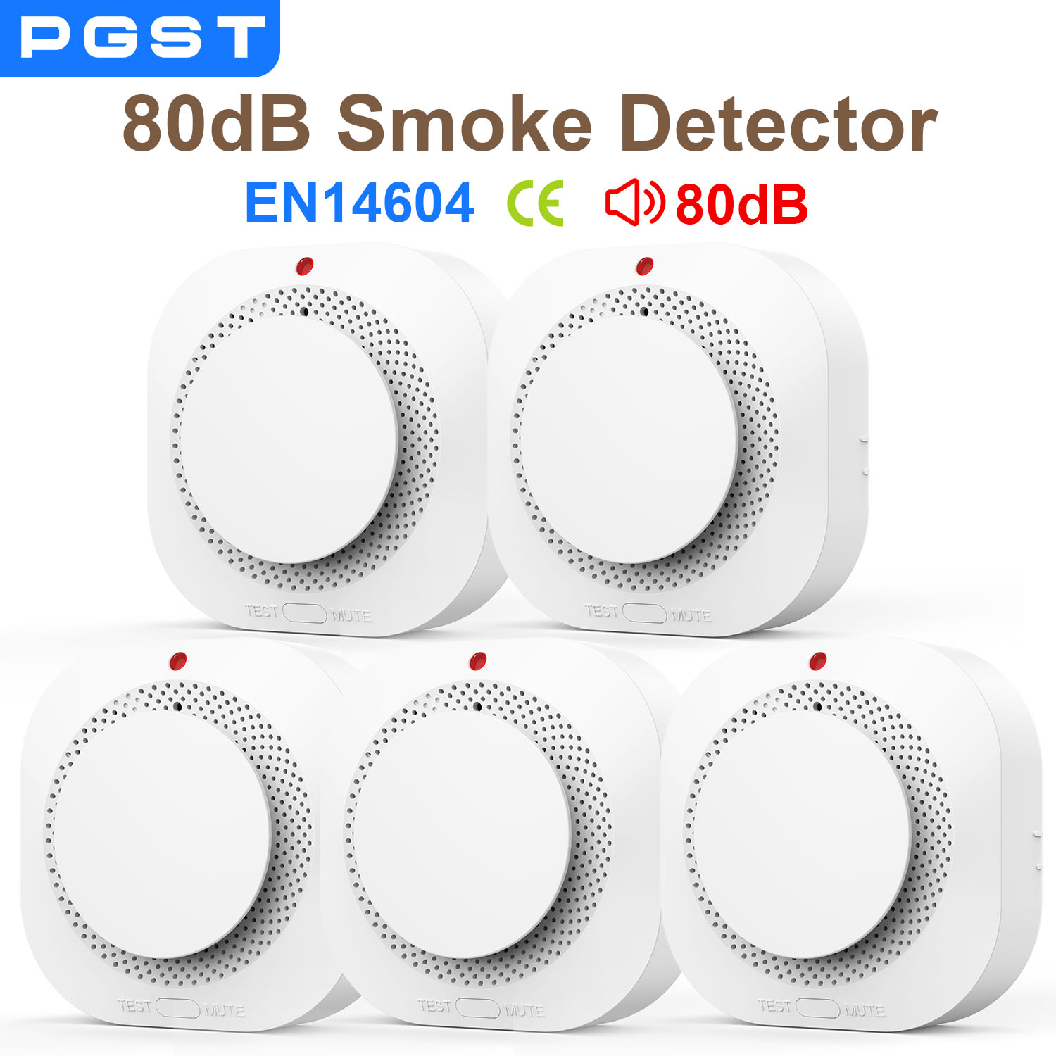 Smoke Detector Interconnected - Ev Ofis Güvenliği için Bağımsız Duman