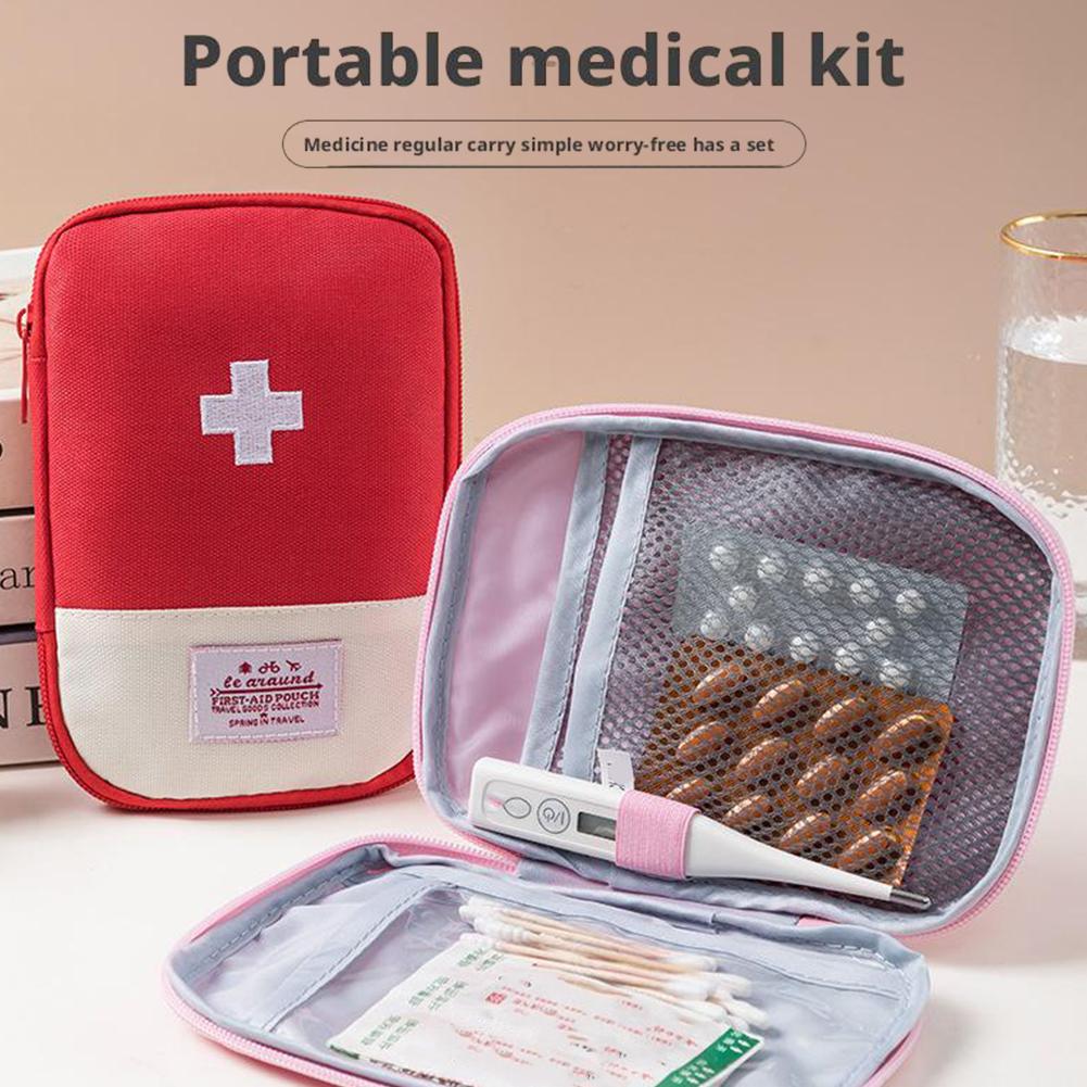 First Aid Bag Kit - Taşınabilir İlk Yardım Tıbbi Seti Seyahat