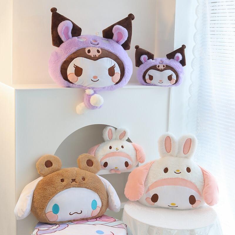 Fire Blanket Kitchen - Sanrio Karikatür Sevimli Kuromi Yastık Battaniye