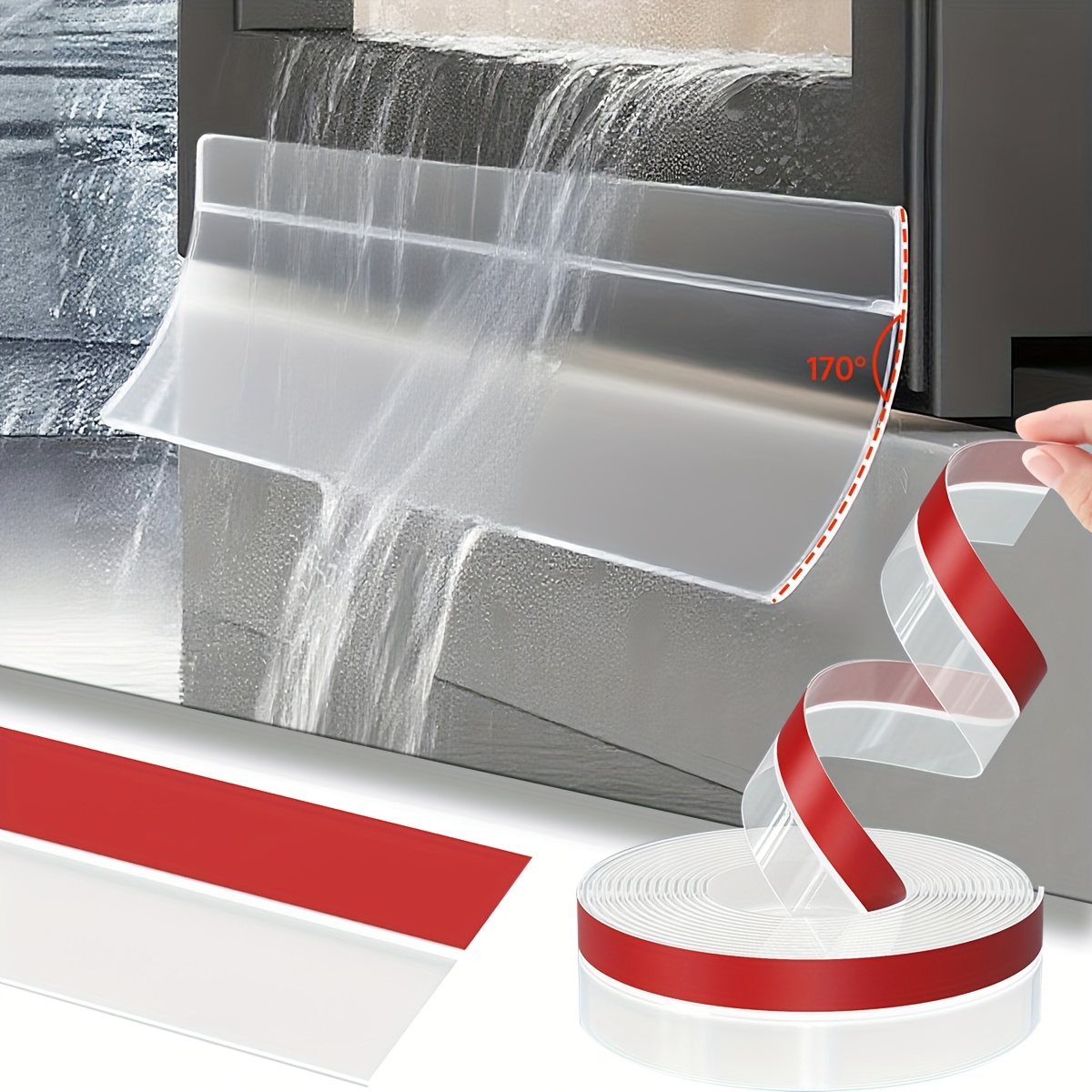 Window Lock Bar - 500cm Ağır Hizmet Tipi Su Geçirmez