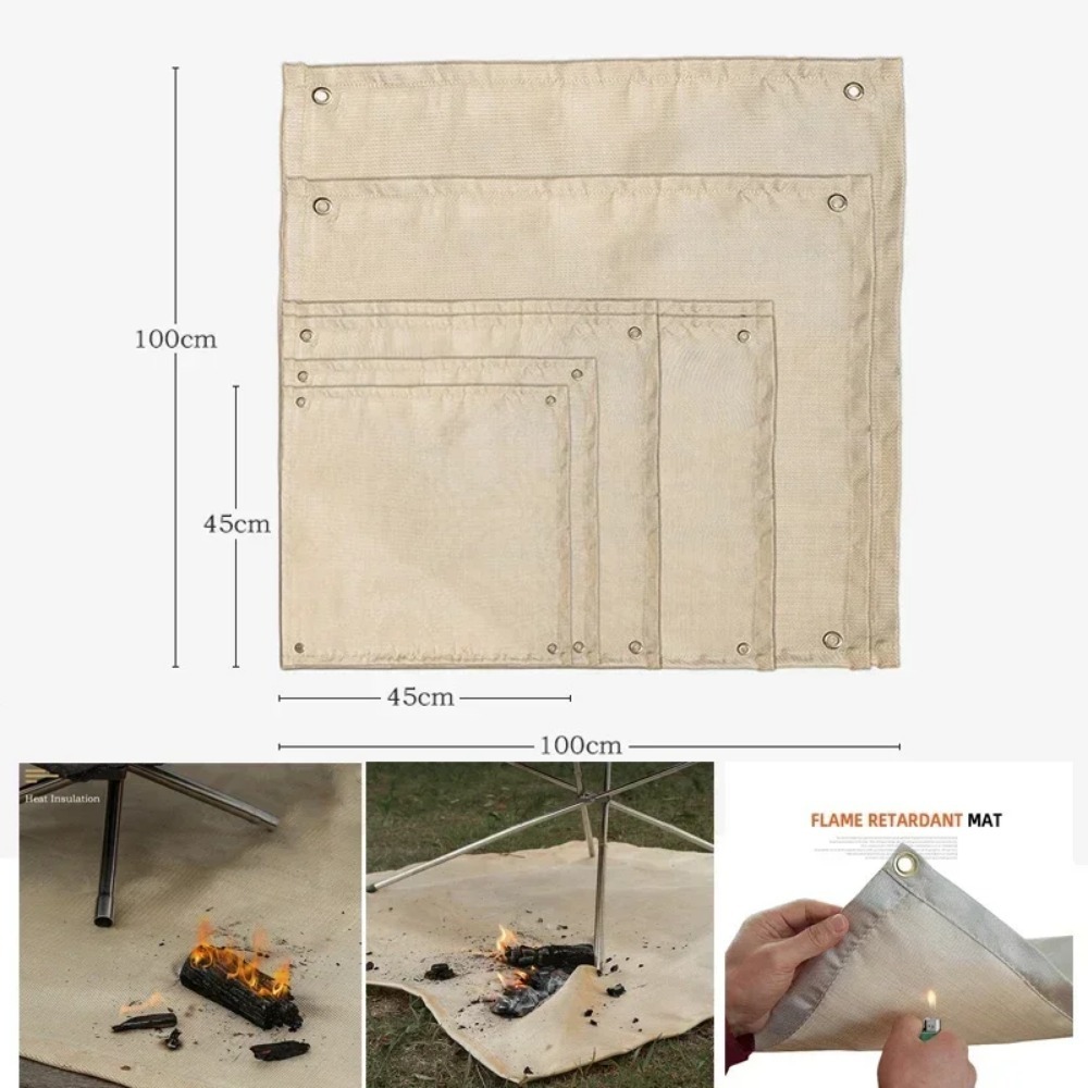 Fire Blanket Kitchen - Yüksek Sıcaklıkta Kullanılabilen Ateş Geçirmez Fiberglas