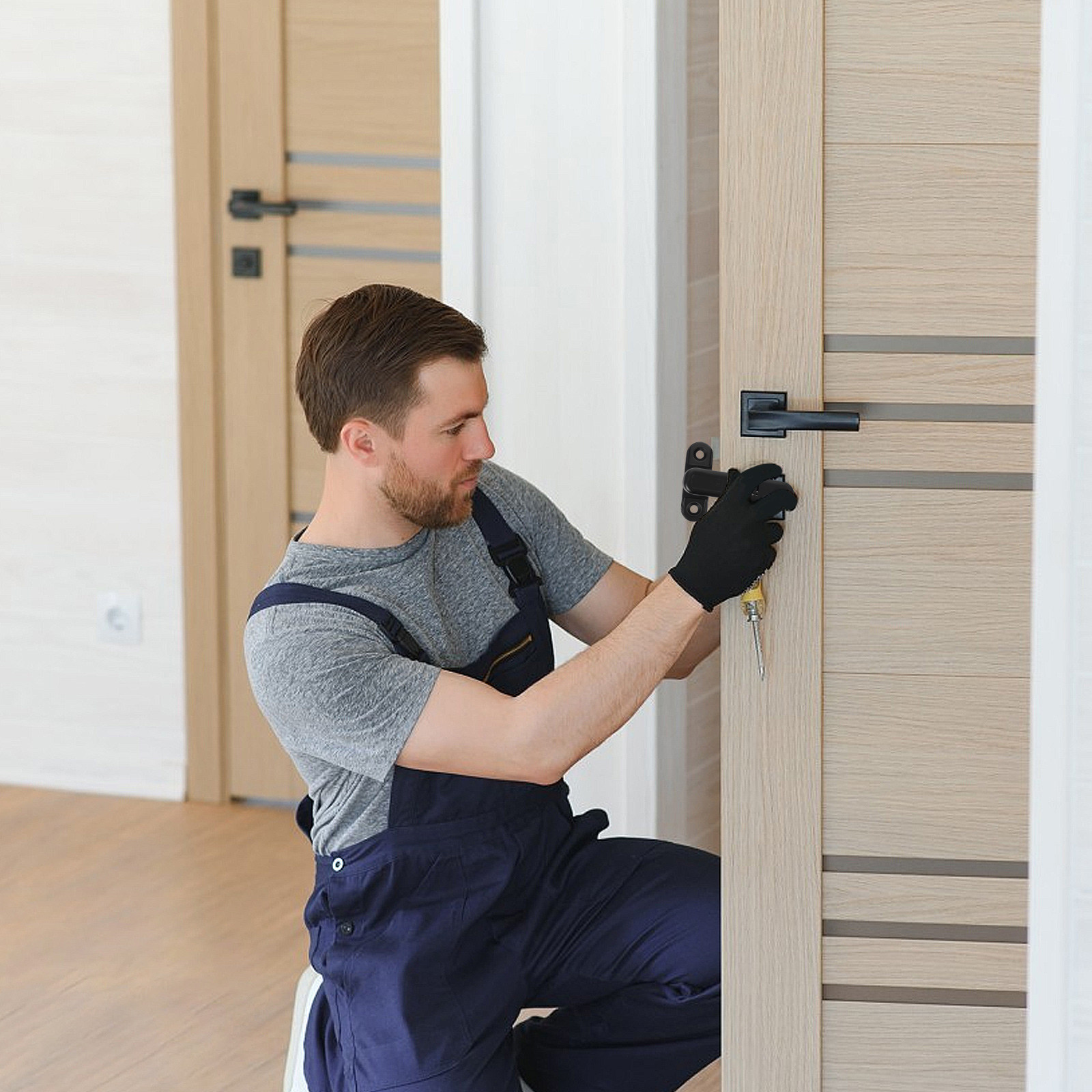 Door Stop Alarm - Kapı Durdurma Alarmı Taşınabilir Hırsızlık Önleyici