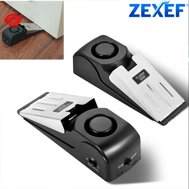 Door Stop Alarm - ZEXEF mini güvenlik koruma 125DB ev