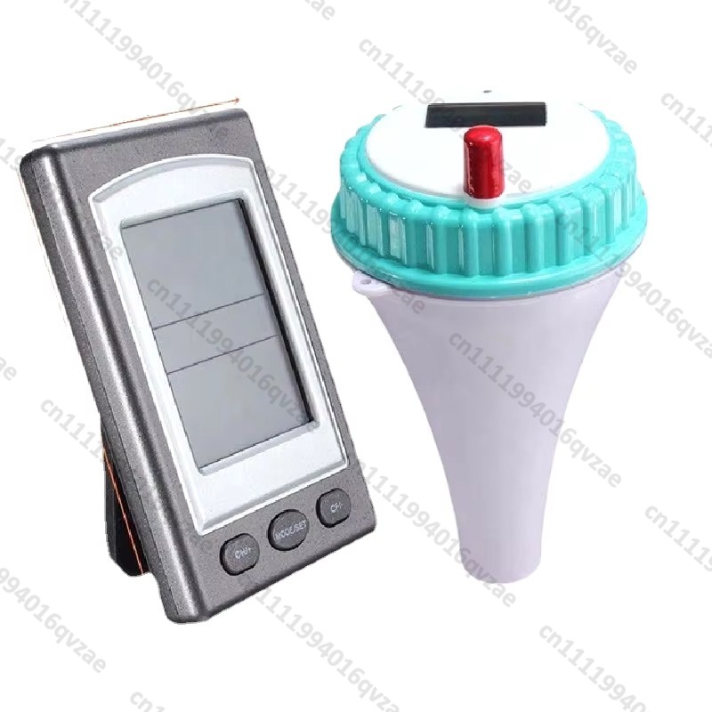 Pool Alarm Float - Kablosuz Havuz Termometresi, Takvimli Çalar Saatli,