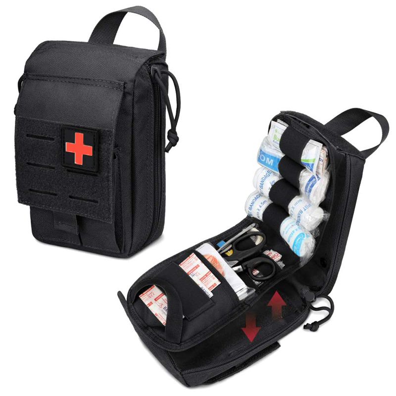 First Aid Bag Kit - Taktik Molle ilk yardım kiti tıbbi