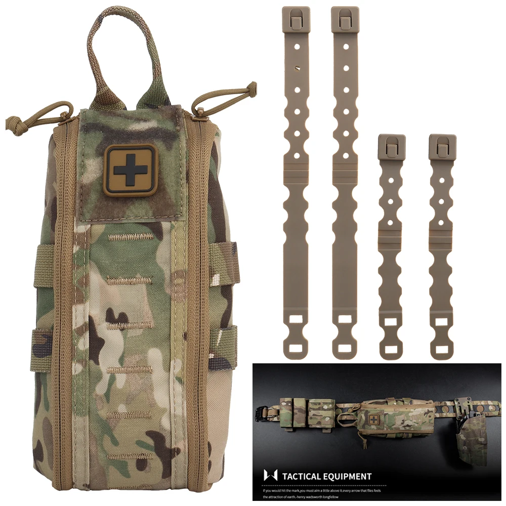 First Aid Bag Kit - Kamp ilk yardım kiti MOLLE bel