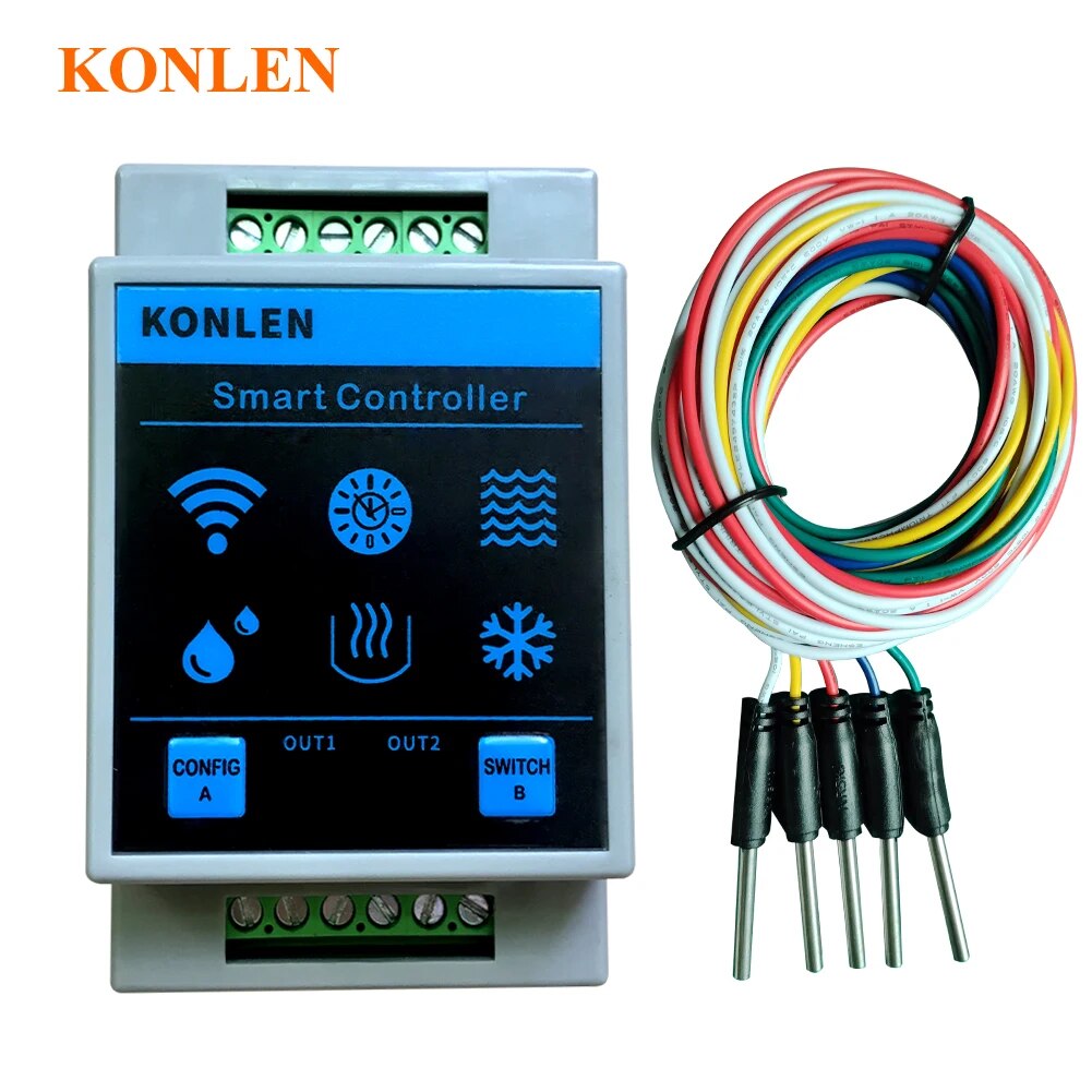 Water Alarm Sensor - KONLEN Tuya Su Seviyesi Sensörü WIFI