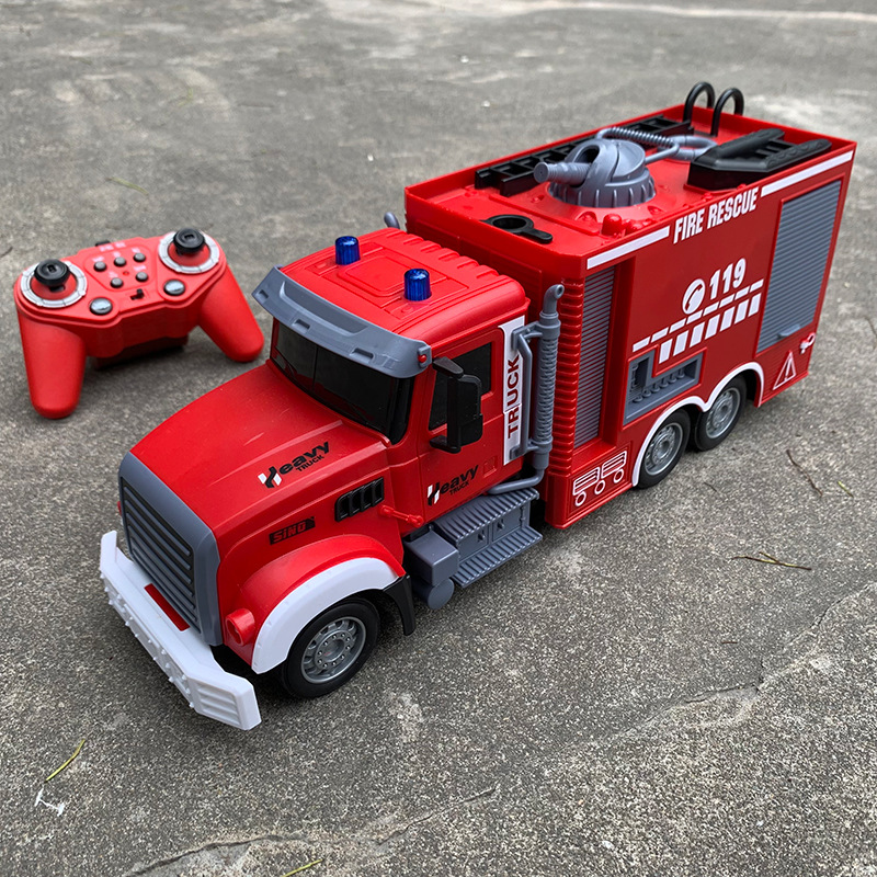 Fire Escape Ladder - 2.4G RC İtfaiye Arabası Sesli ve