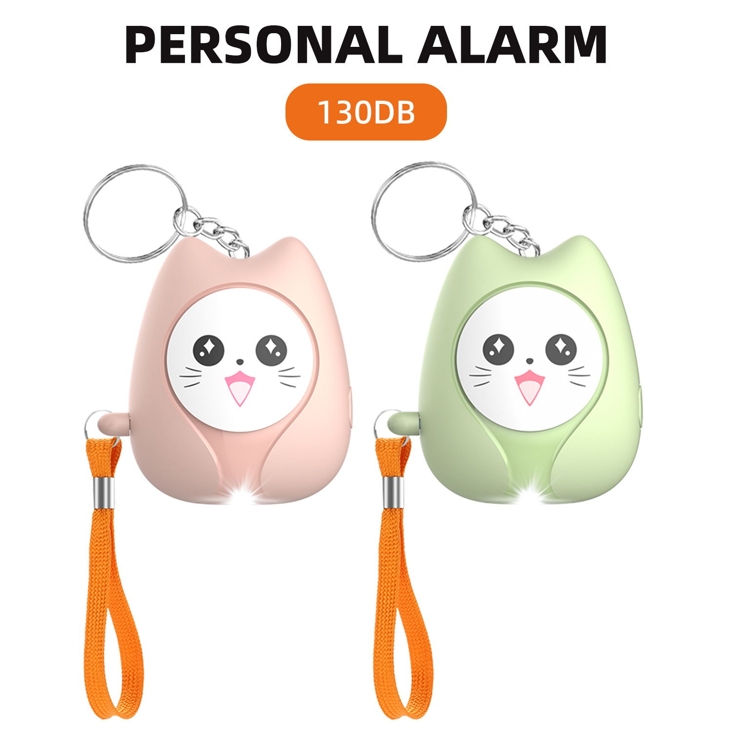 Personal Alarm Keychain - 2025 Yeni Kişisel Alarm Kendini savunma