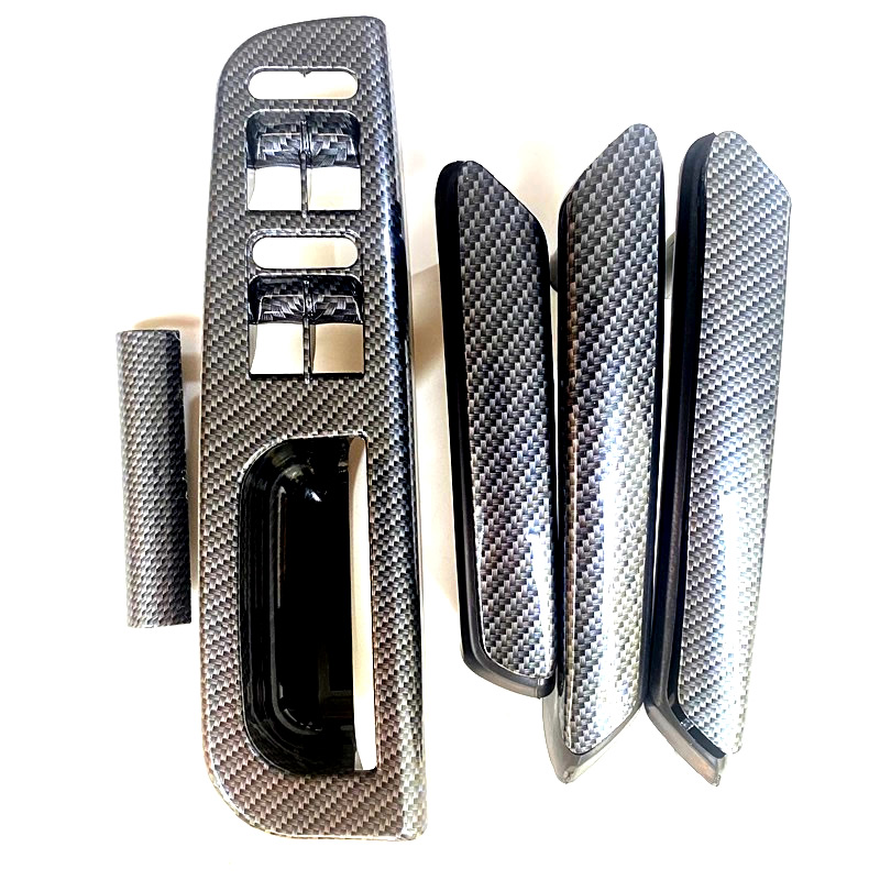 Window Lock Bar - Karbon fiber desen kapı kolu Pencere