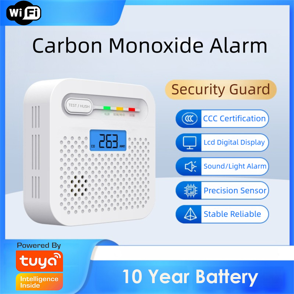 Co Detector Plug - Arumny Tuya Akıllı WiFi CO Dedektörü