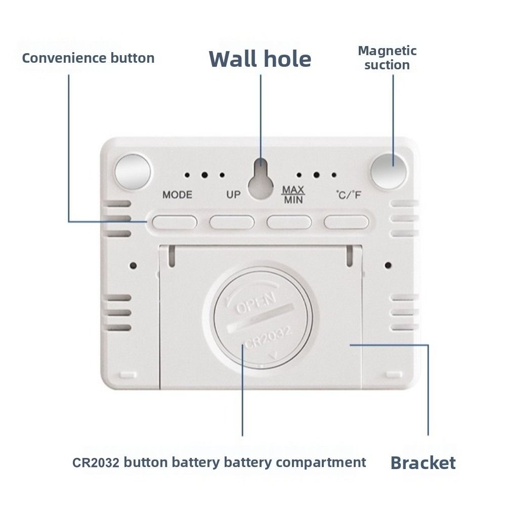 Pool Alarm Float - Manyetik Asma Saat Büyük LCD Ekran