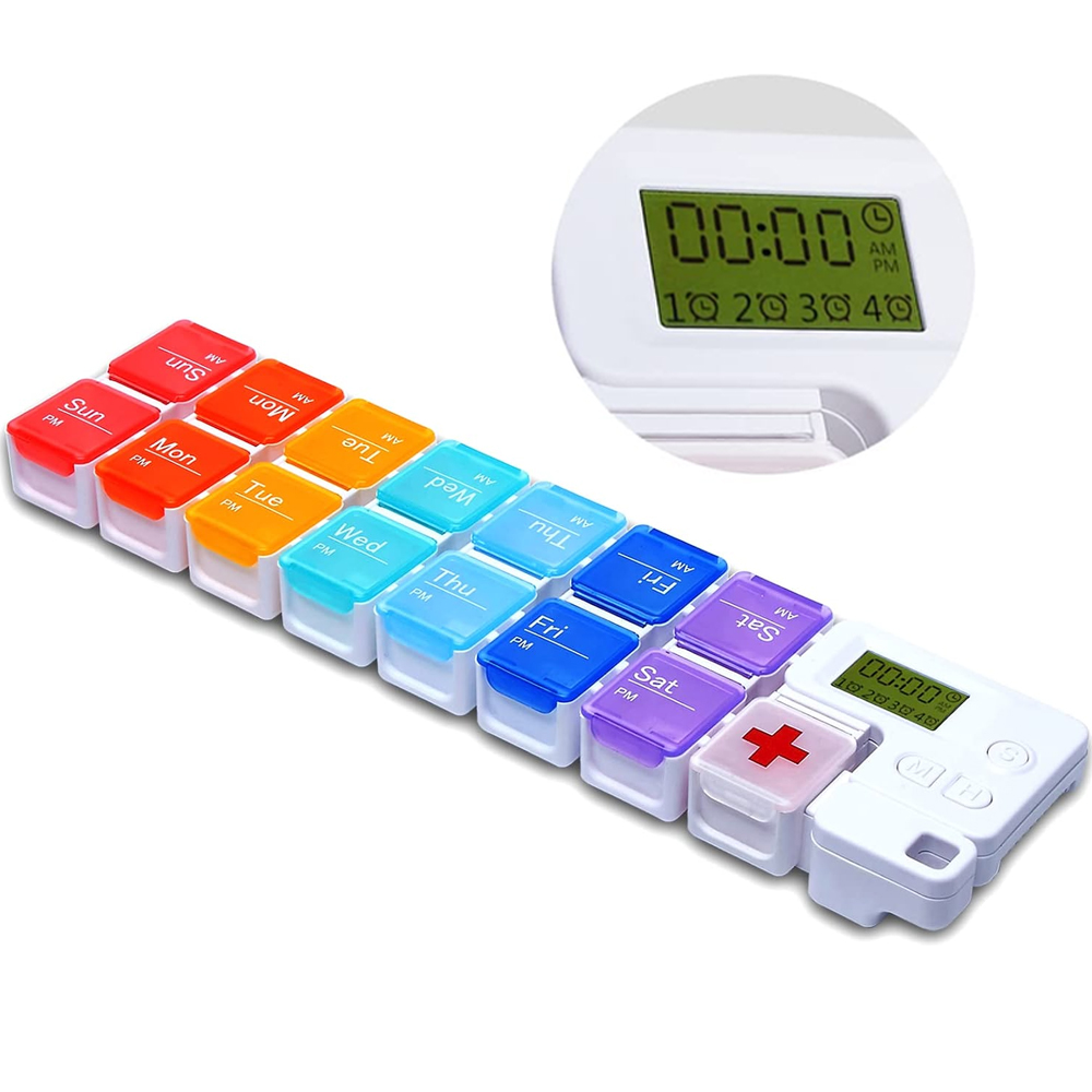 Medicine Cabinet Lock - 7 Günlük Hap Organizatör İlaç Hatırlatma