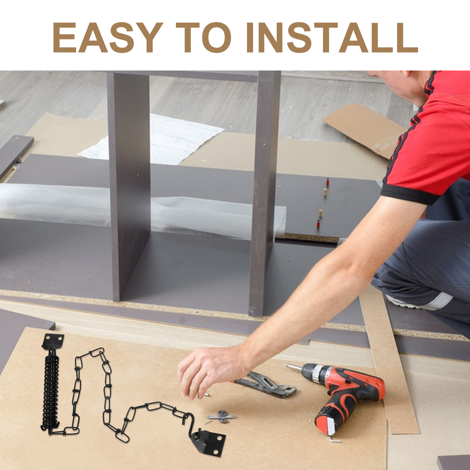 2'li Set Amerikan Tarzı Kulp R - Security Chain Door incelemesi ve fiyatı