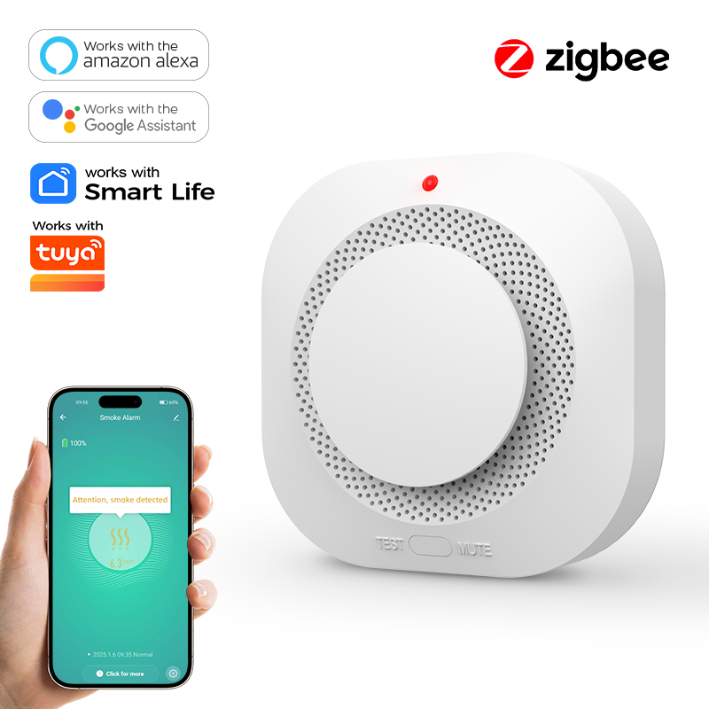 ZIGBEE Duman Dedektörü Ev Güve - Smoke Detector Interconnected incelemesi ve fiyatı