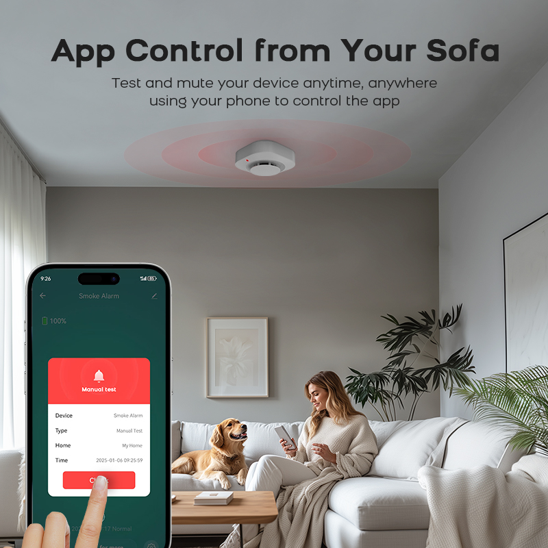ZIGBEE Duman Dedektörü Ev Güve - Smoke Detector Interconnected incelemesi ve fiyatı