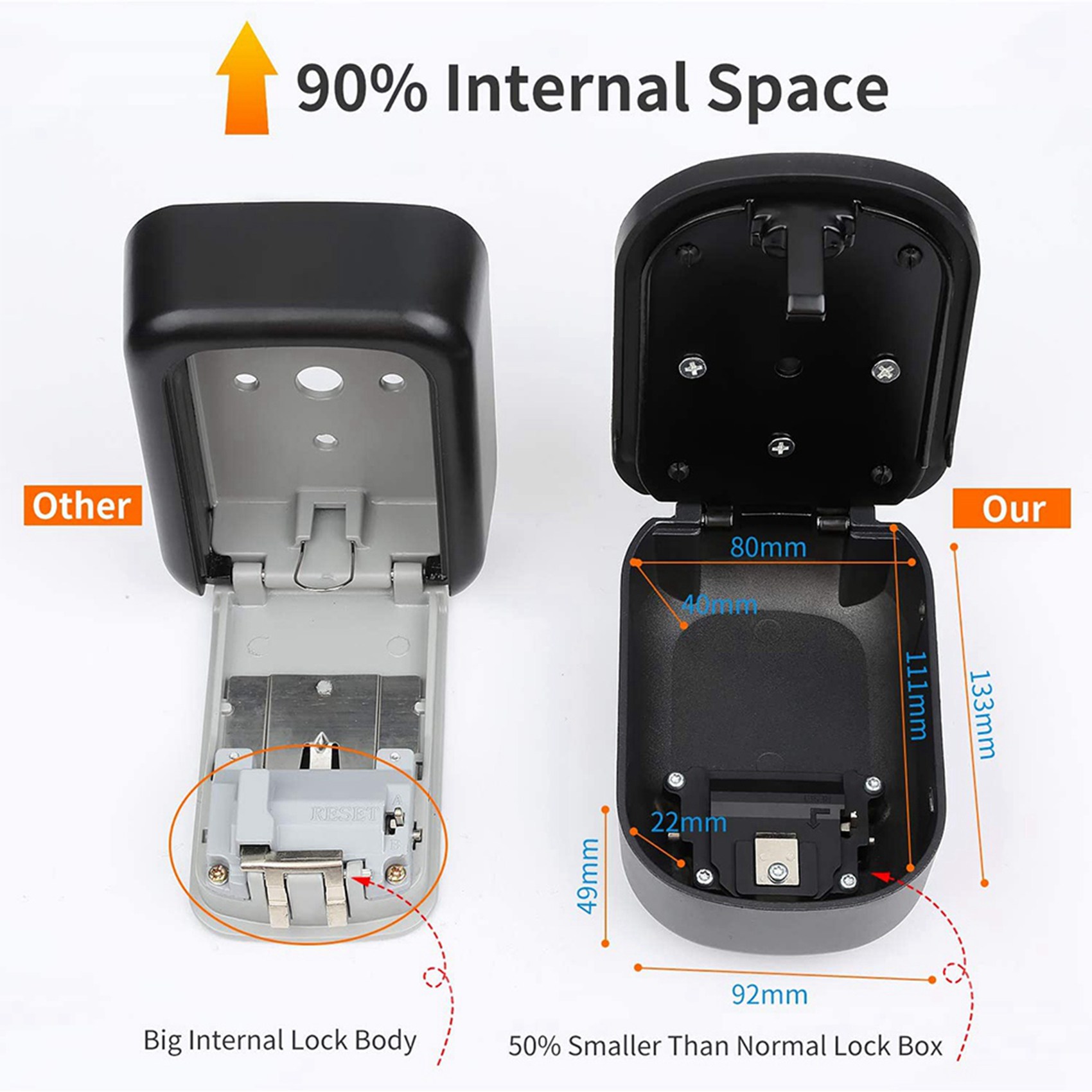 ABKN-2X Anahtar Kilit Kutusu D - Lockbox Key Secure incelemesi ve fiyatı