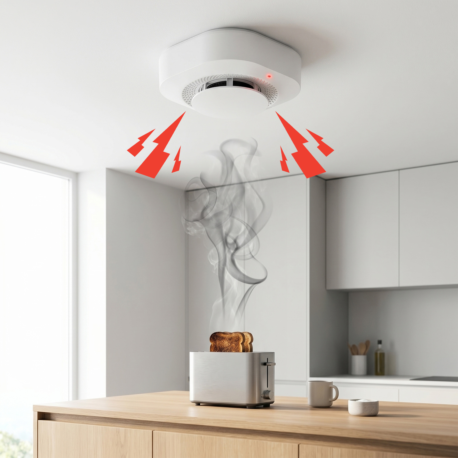4 / 6 / 8 / 12 Adet Tuya Zigbe - Smoke Detector Interconnected incelemesi ve fiyatı