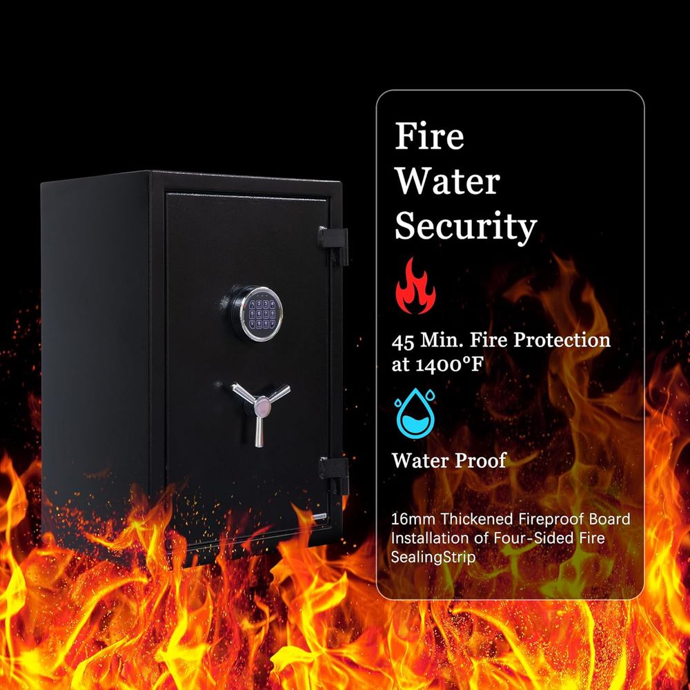 Dijital Kilitli Büyük Tabanca  - Fire Safe Document incelemesi ve fiyatı