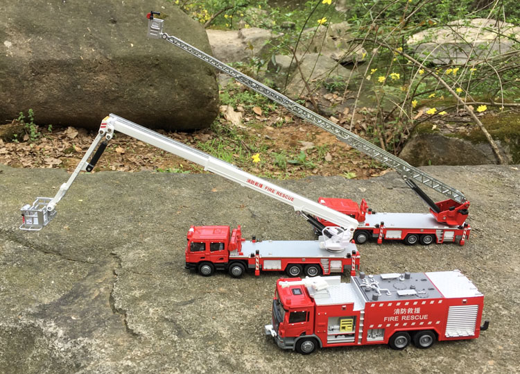 1:50 alaşım mühendislik araçla - Fire Escape Ladder incelemesi ve fiyatı