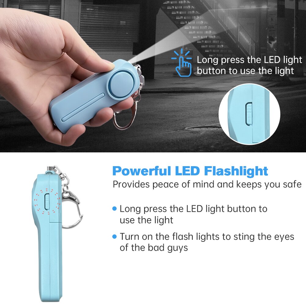 Kişisel güvenlik Alarm kendini - Personal Alarm Keychain incelemesi ve fiyatı