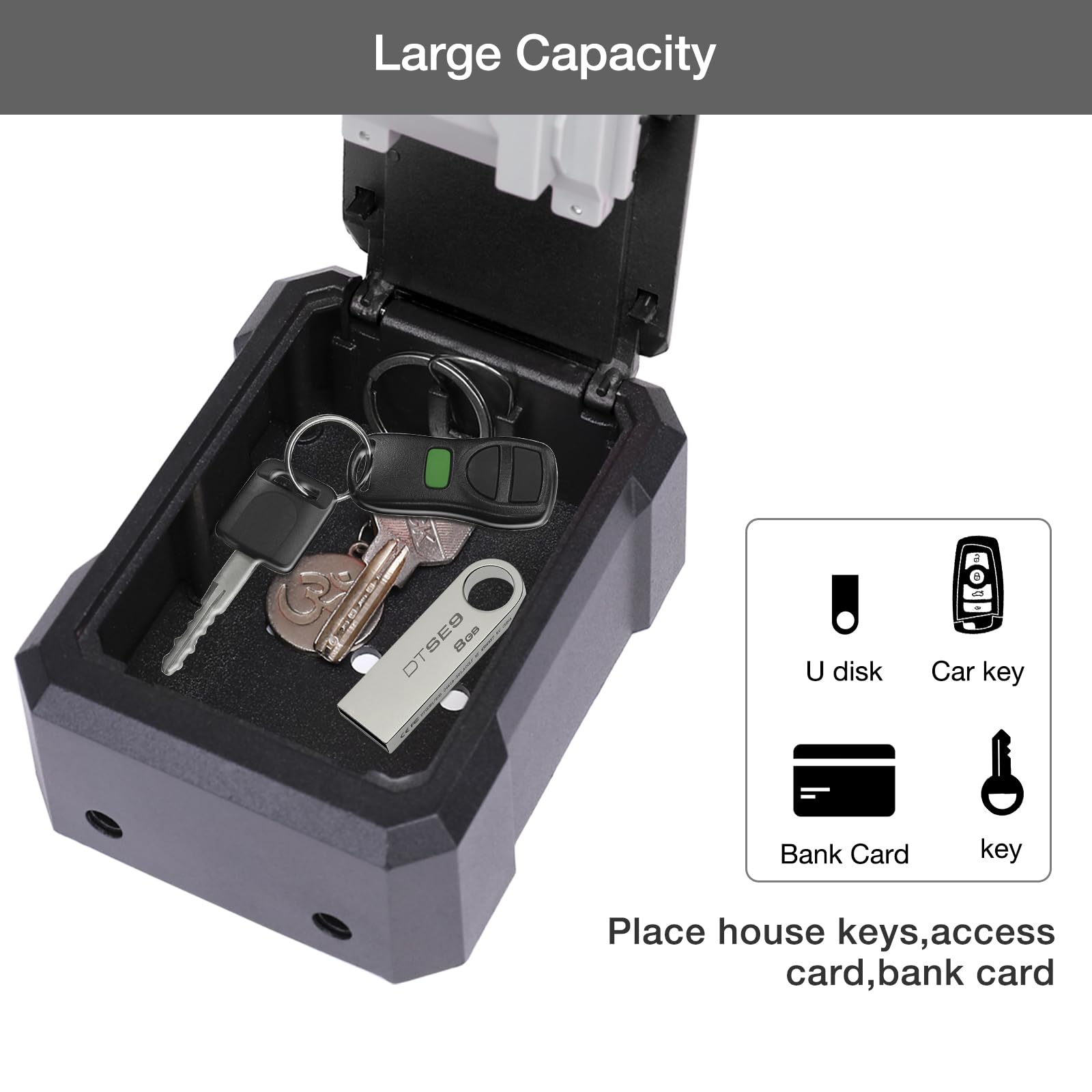 Alaşım güvenlik tuş kilidi kut - Lockbox Key Secure incelemesi ve fiyatı