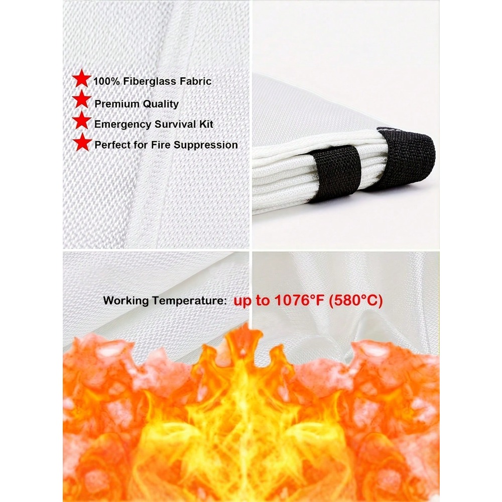 Yangın Battaniyesi 39.37 X 39. - Fire Blanket Kitchen incelemesi ve fiyatı