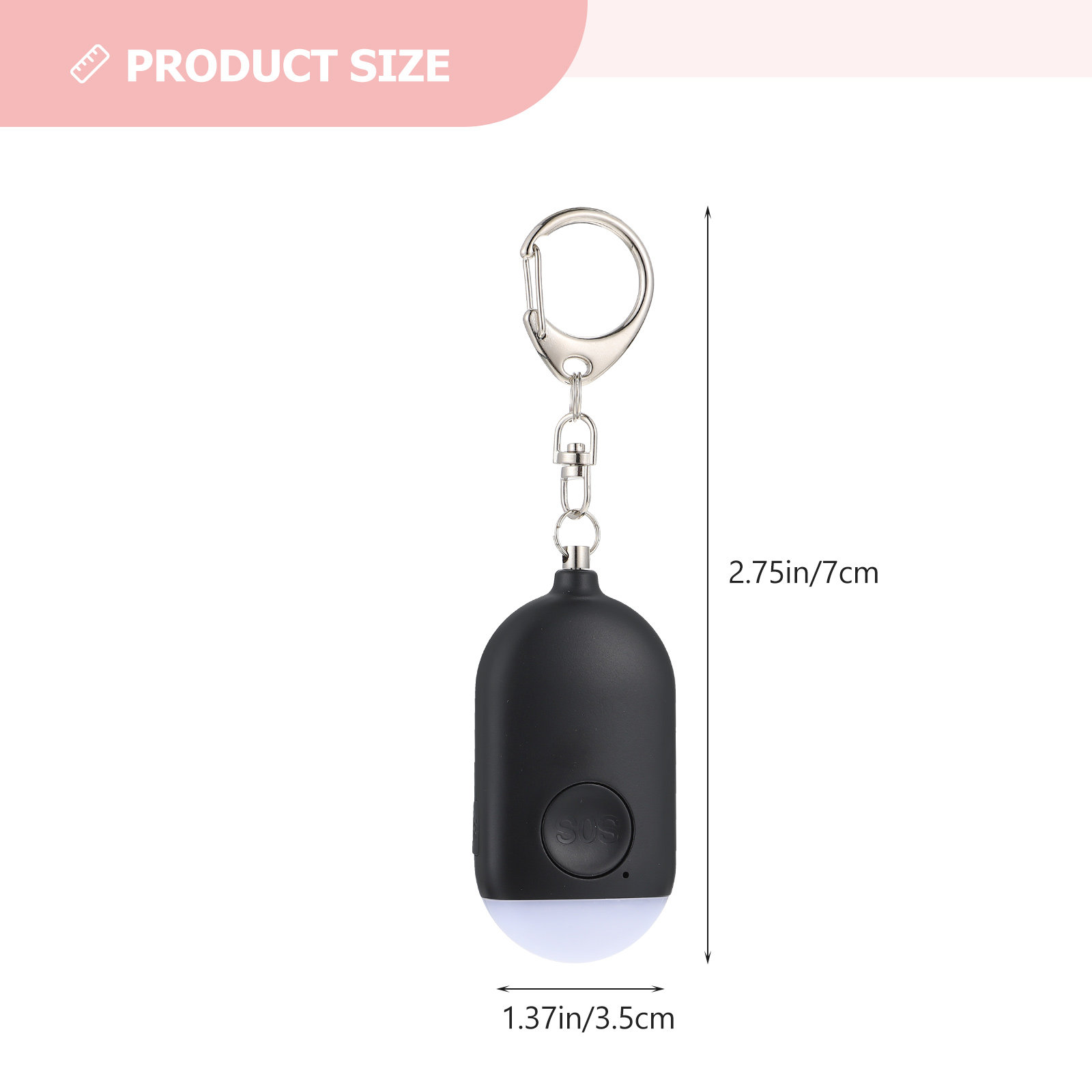 1 takım taşınabilir kişisel al - Personal Alarm Keychain incelemesi ve fiyatı