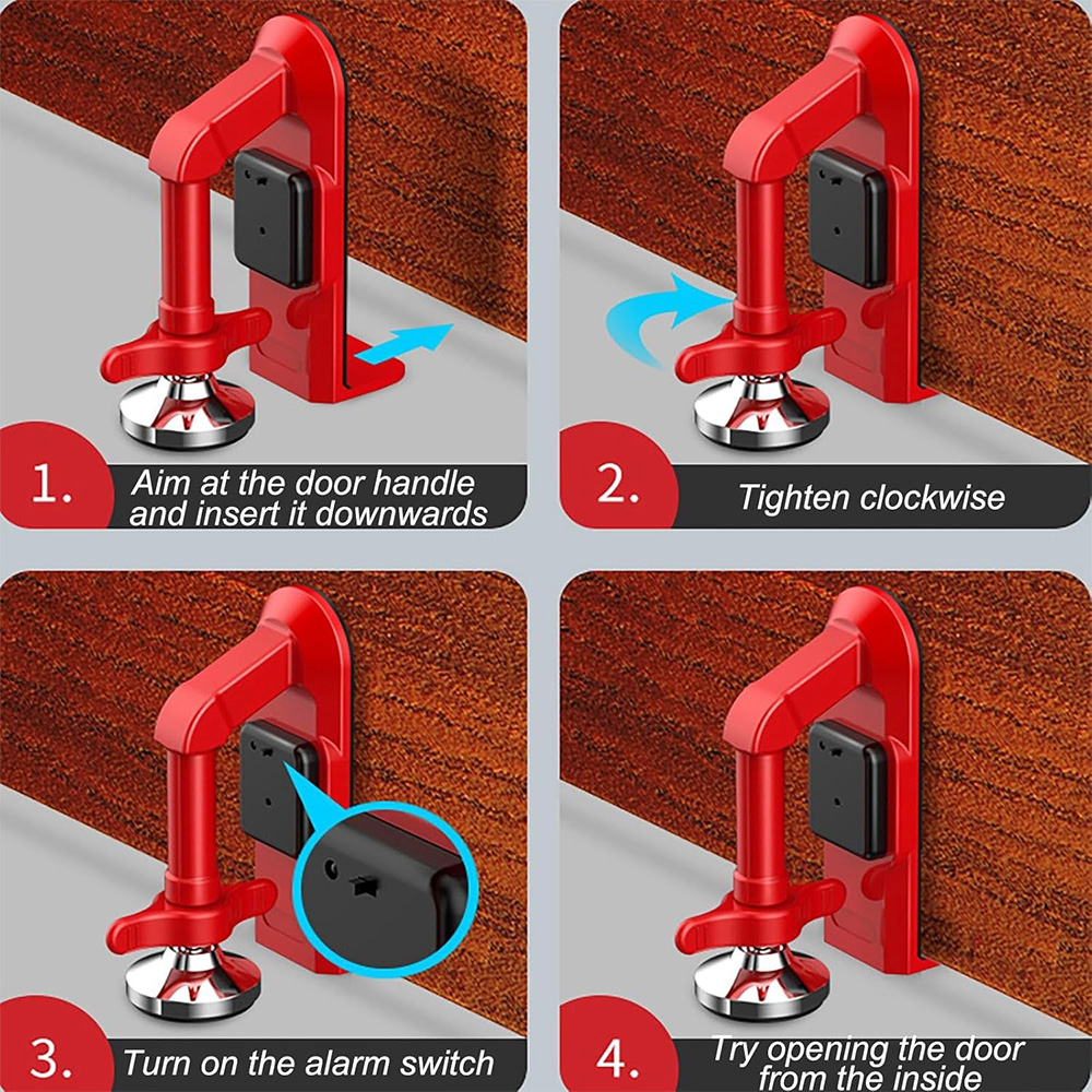 Akülü Alarm Kapı Durdurucu Kap - Door Stop Alarm incelemesi ve fiyatı