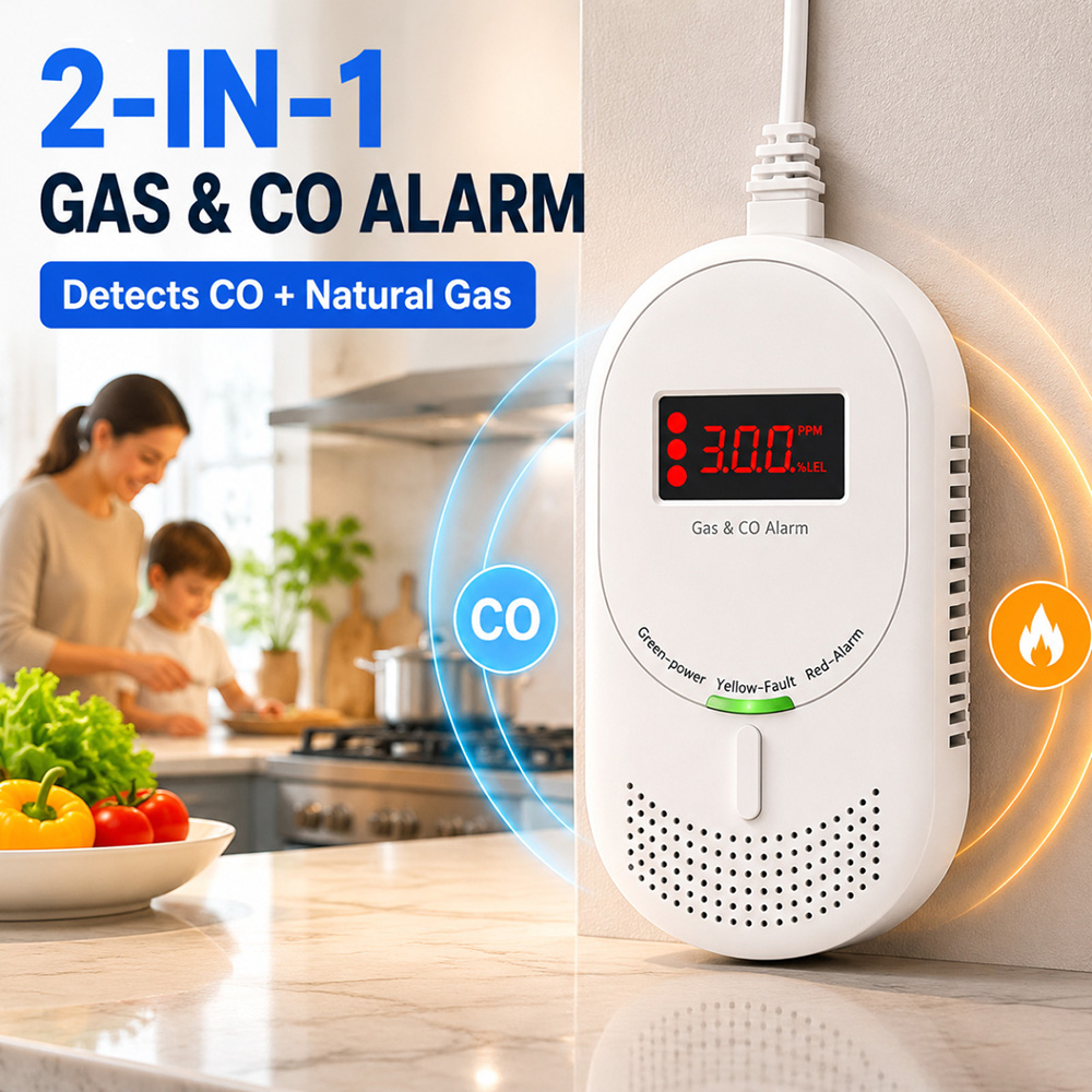 CCEsafety Zigbee Tuya Gaz CO D - Co Detector Plug incelemesi ve fiyatı