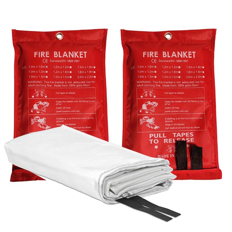 Promosyon Günü 2PCS Acil Durum - Fire Blanket Kitchen incelemesi ve fiyatı