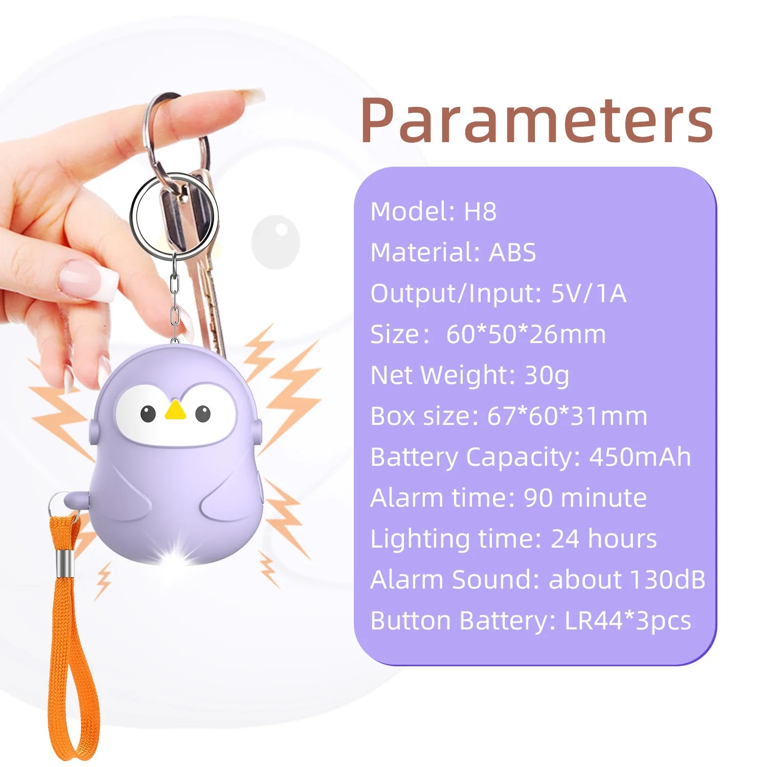 Kişisel Savunma 5'li Alarm Set - Personal Alarm Keychain incelemesi ve fiyatı