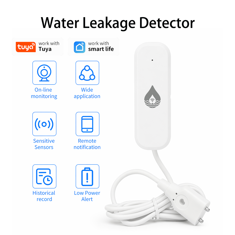YFK WiFi/Zigbee Su Kaçağı Alar - Water Alarm Sensor incelemesi ve fiyatı