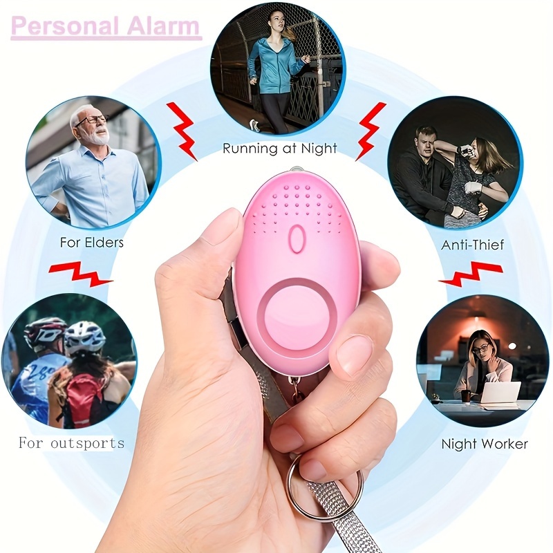 LED Işıklı 130dB Kişisel Güven - Personal Alarm Keychain incelemesi ve fiyatı