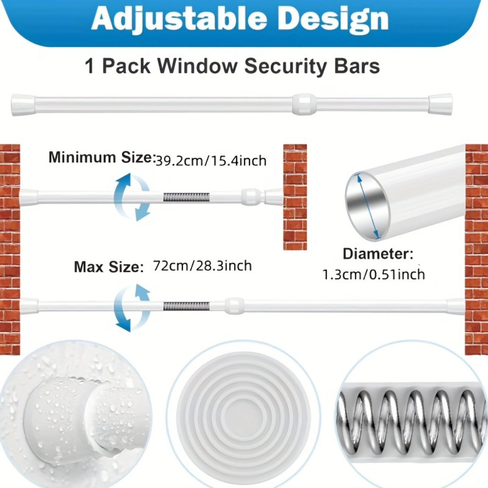 Ayarlanabilir Metal Pencere ve - Window Lock Bar incelemesi ve fiyatı