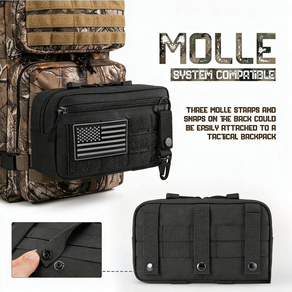 Taktik Molle EDC Çantası Açık  - First Aid Bag Kit incelemesi ve fiyatı