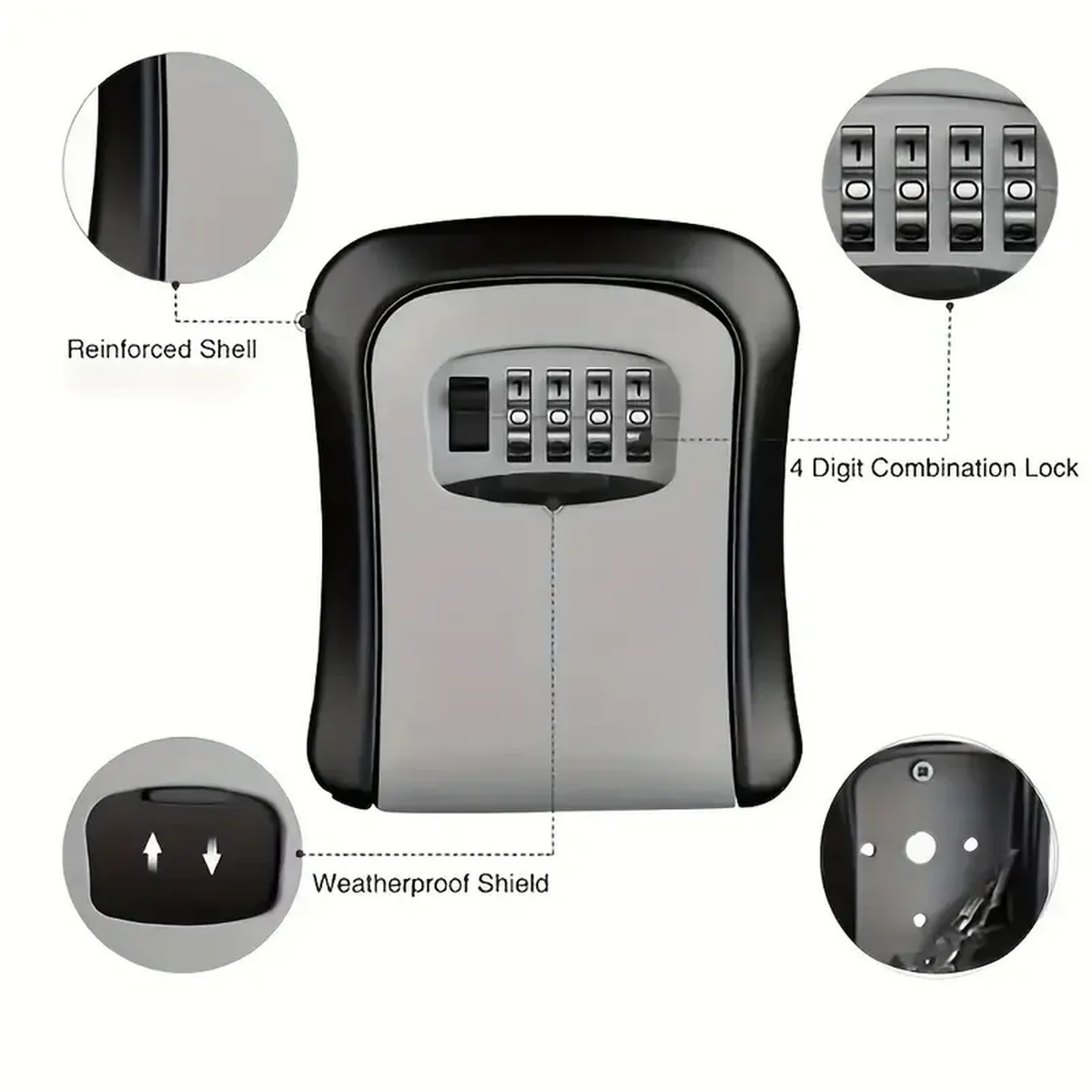 Su Geçirmez Taşınabilir Şifrel - Lockbox Key Secure incelemesi ve fiyatı
