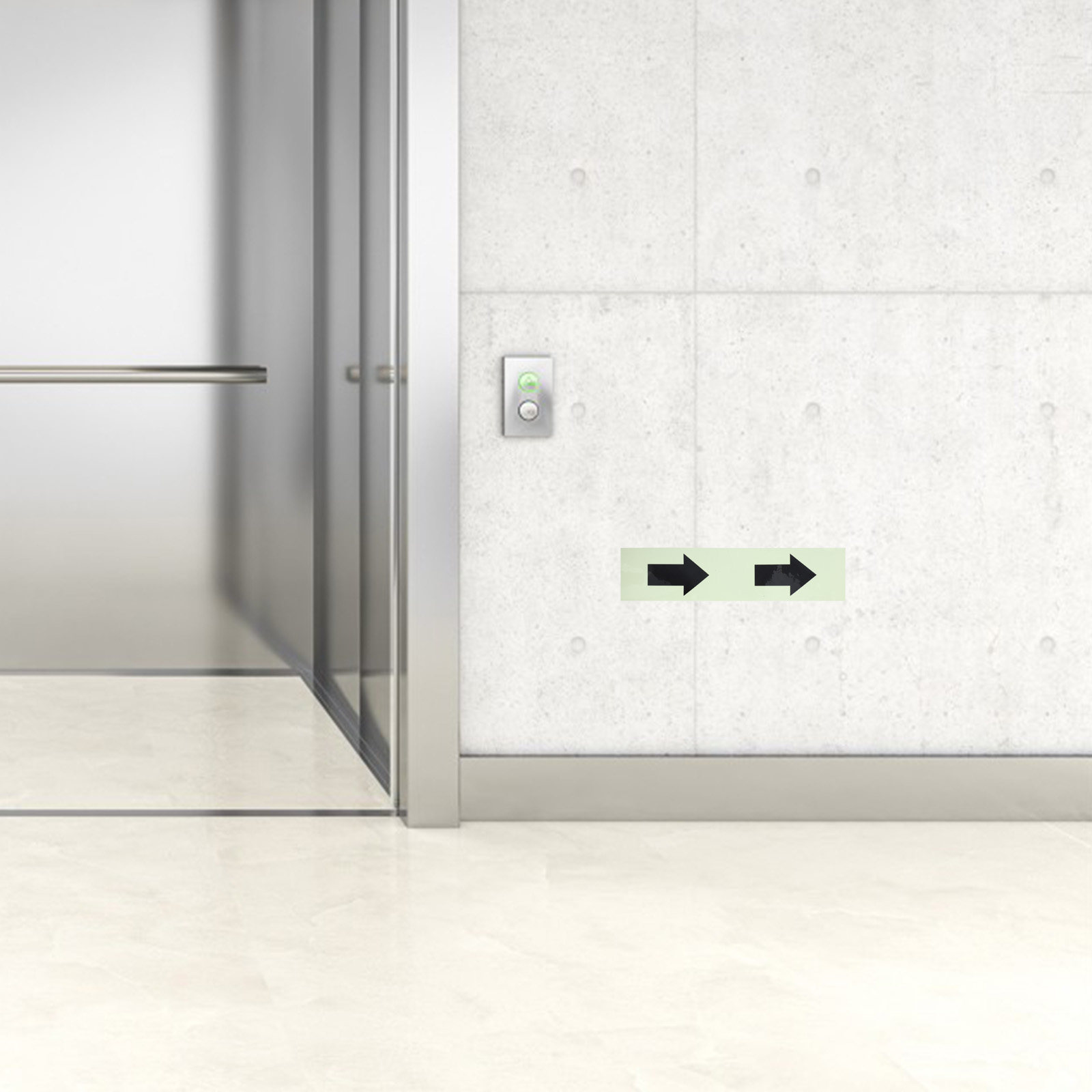 1 Rulo Karanlıkta Parlayan Yan - Emergency Exit Sign incelemesi ve fiyatı