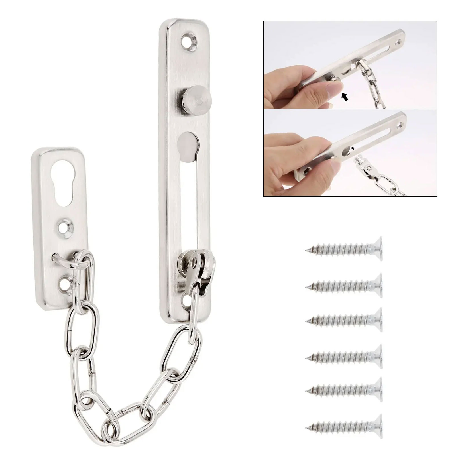 Sağlam Güvenlik Kapısı Sürgülü - Security Chain Door incelemesi ve fiyatı