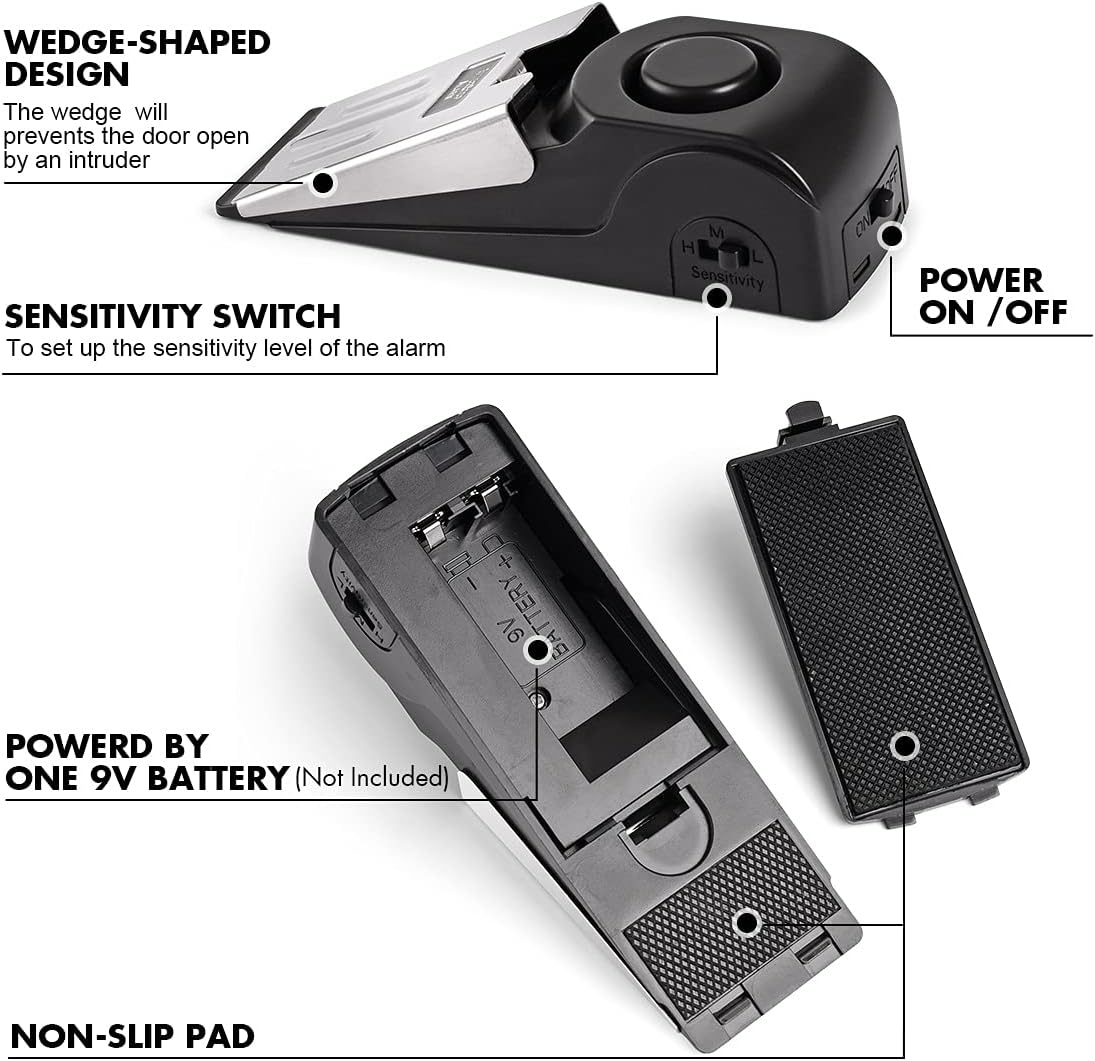 Kapı Durdurma Alarmı, 120DB Gü - Door Stop Alarm incelemesi ve fiyatı