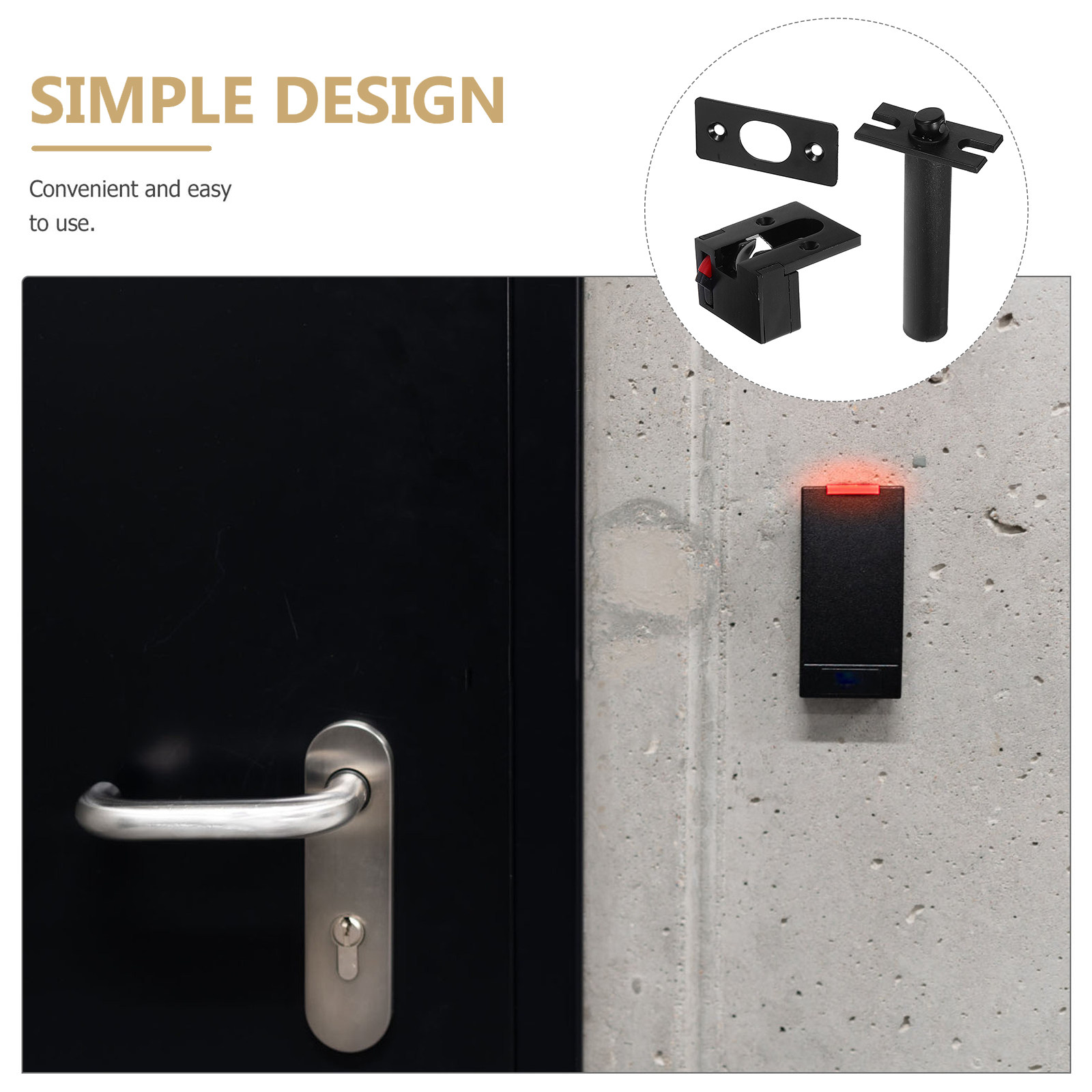 1 takım gizli paslanmaz çelik  - Security Chain Door incelemesi ve fiyatı