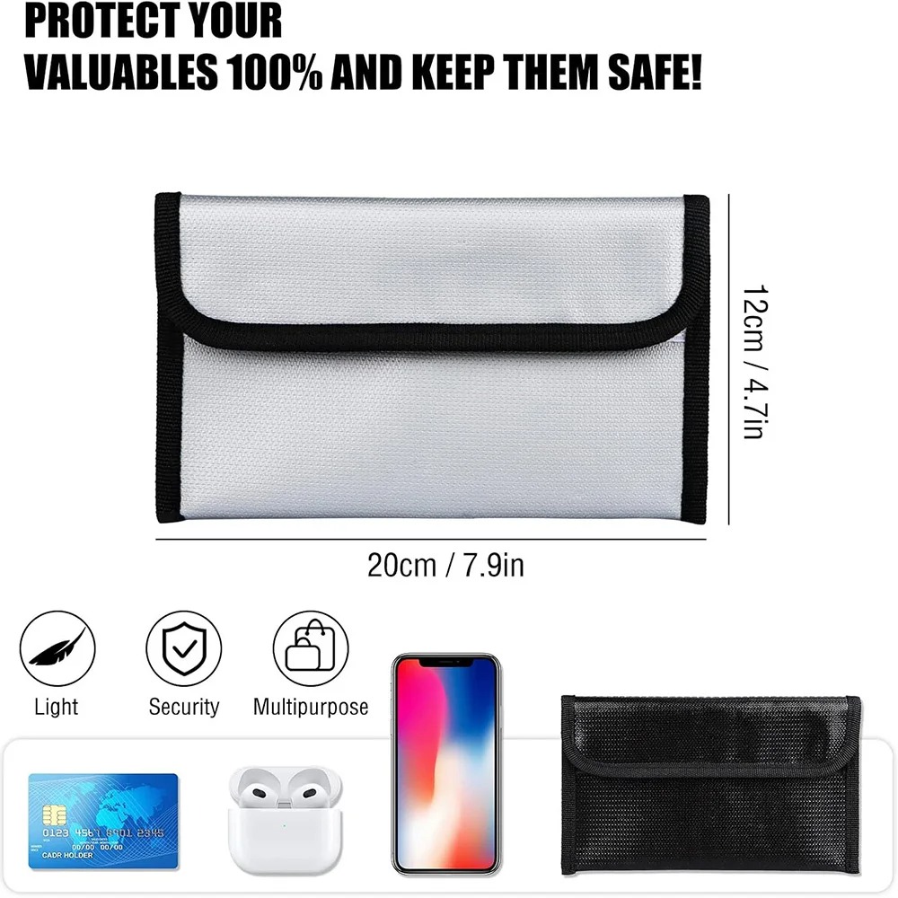 20x12cm yanmaz su geçirmez sak - Fire Safe Document incelemesi ve fiyatı