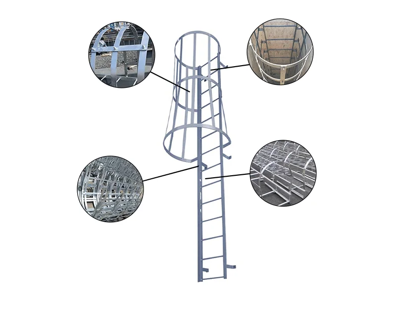 Endüstriyel dış mekan dikey ke - Fire Escape Ladder incelemesi ve fiyatı