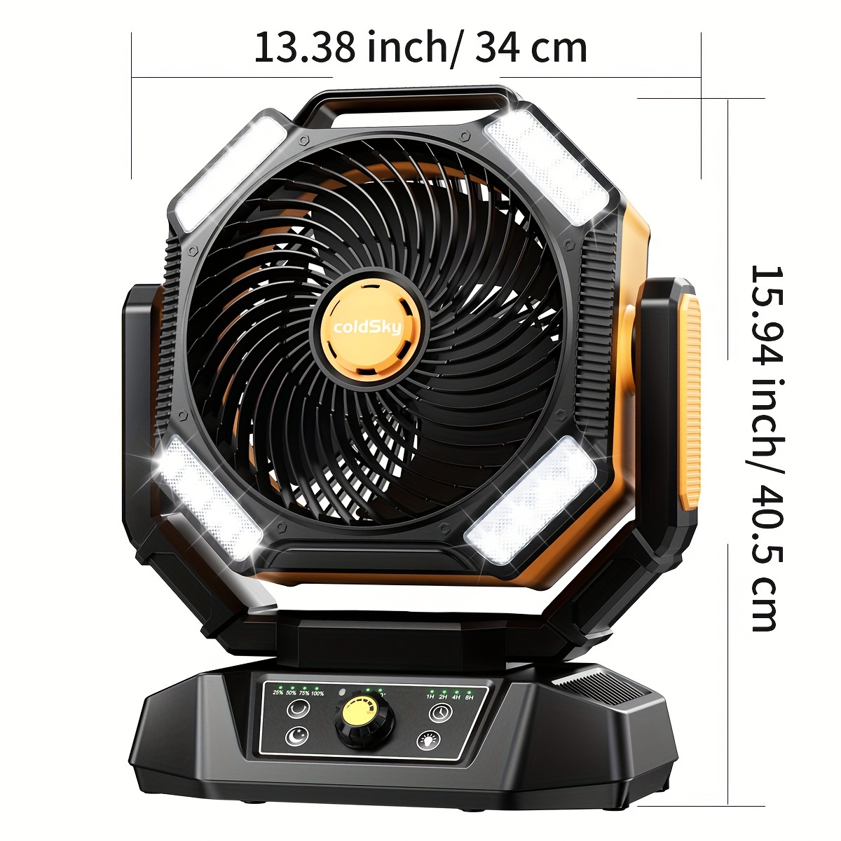 coldSky Kamp Fanı, 4 LED Işıkl - Power Outage Light incelemesi ve fiyatı