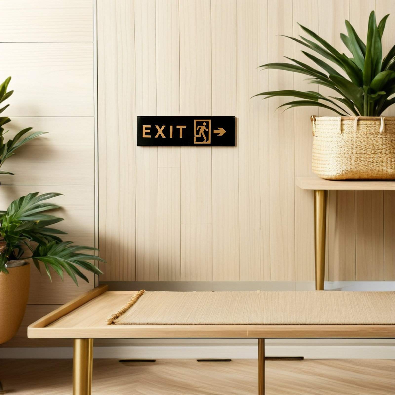 5 Adet Akrilik Çıkış Levhası K - Emergency Exit Sign incelemesi ve fiyatı